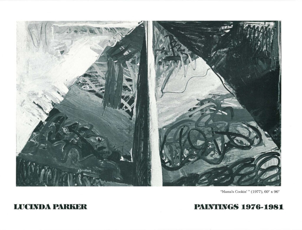 “Lucinda Parker: Paintings, 1976-1981”
