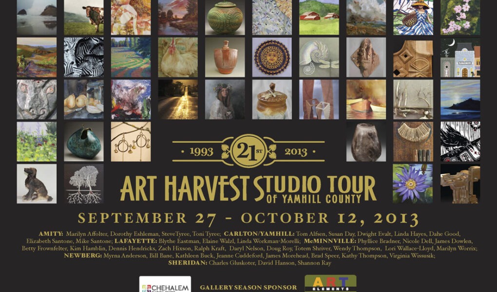 21st Art Harvest Studio Tour • Chehalem Cultural Center Oregon Visual