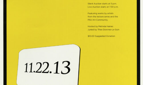 Visiting Artist Benefit Auction 2013 • PSU (1)