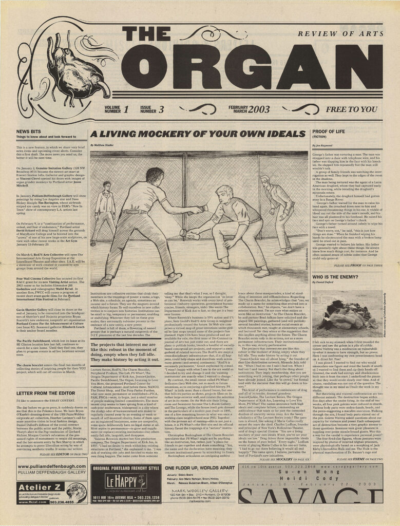 The Organ, Issue 3