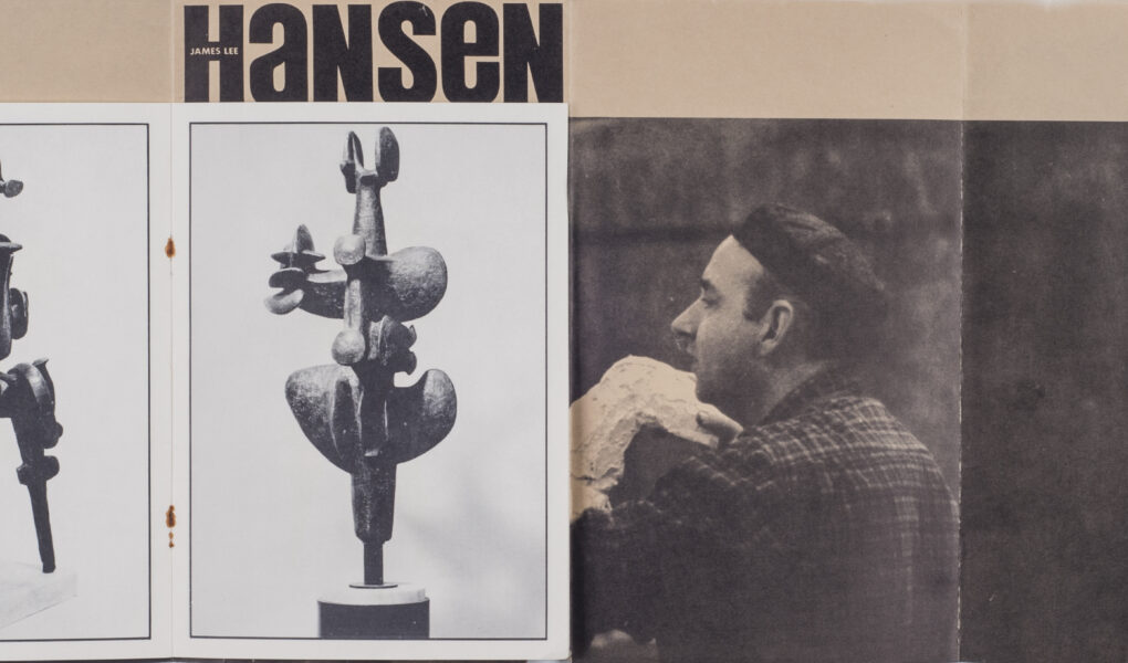 James Lee Hansen exhibition poster 1966
