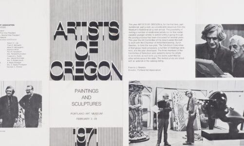 Artists of Oregon 1971 • Portland Art Museum (1)