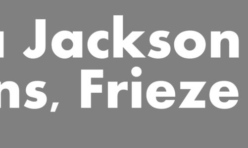Jessica Jackson Hutchins, Frieze (2013)
