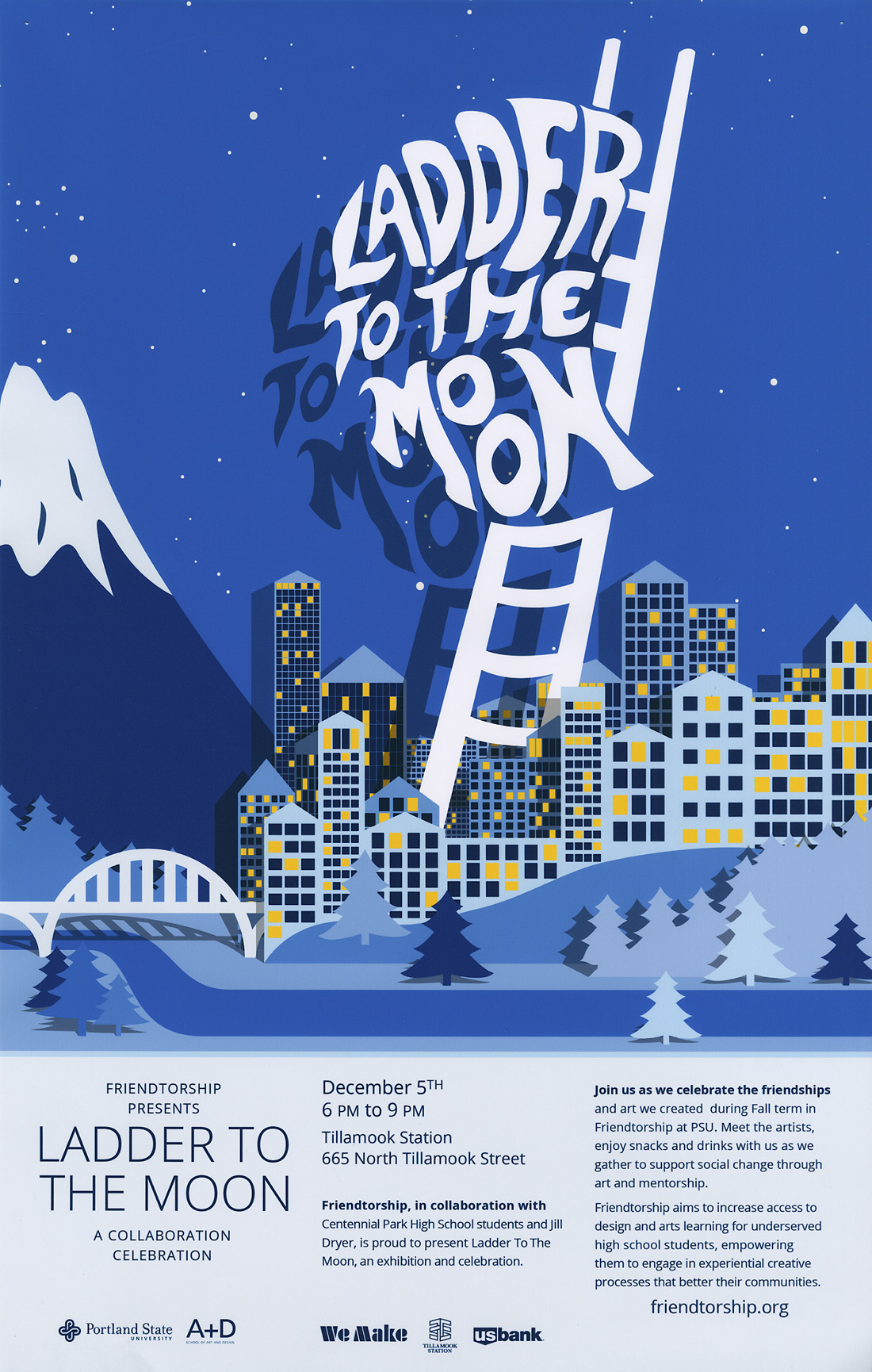 Ladder to the Moon • PSU Oregon Visual Arts Ecology